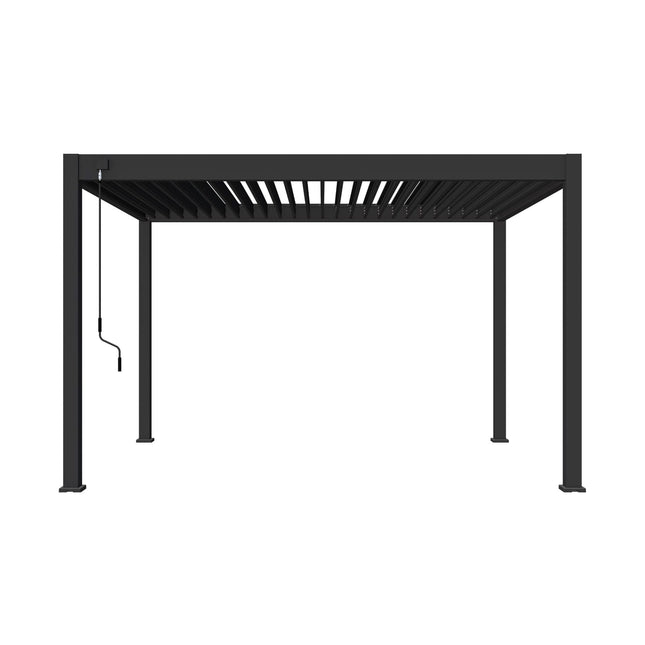 Ventaris Pergola Classic 3x4m mit Lamellendach Anthrazit - ambiento.ch