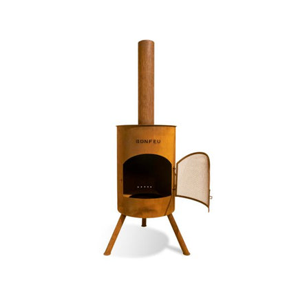 BonFeu BonTon 50 Gartenkamin Rost - ambiento.ch