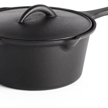 Emaillierter Gusseisen - Kochtopf mit Deckel, Ø 18cm, 2 Liter - ambiento.ch