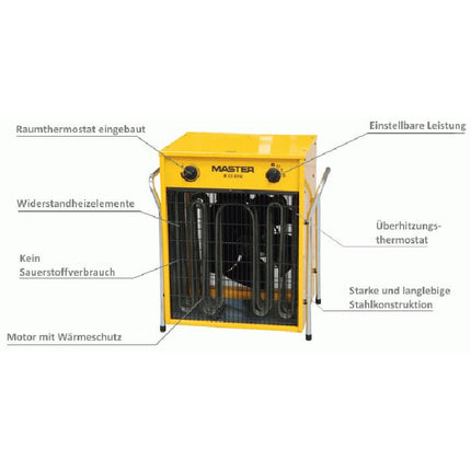 Master B22EPB Heizlüfter 22kW - ambiento.ch