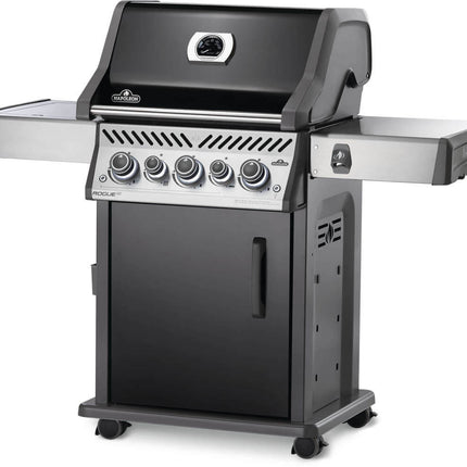 Napoleon Gasgrill Rogue SE 425 RSIB schwarz inkl. Drehspiess (mit Gusseisen Grillrost) - ambiento.ch