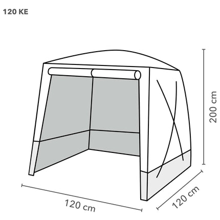 Trotec Arbeitszelt 120KE 120x120x200 - ambiento.ch