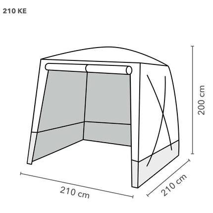 Trotec Arbeitszelt 210KE 210x210x200 - ambiento.ch