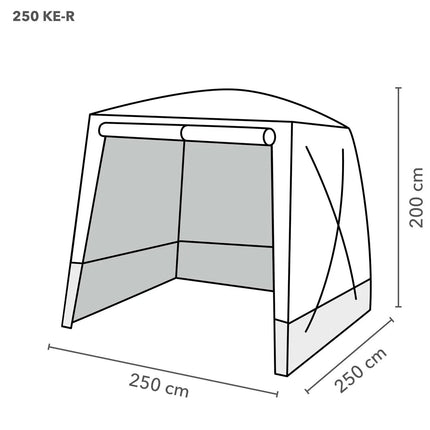 Trotec Arbeitszelt 250KE 250x250x200 - ambiento.ch