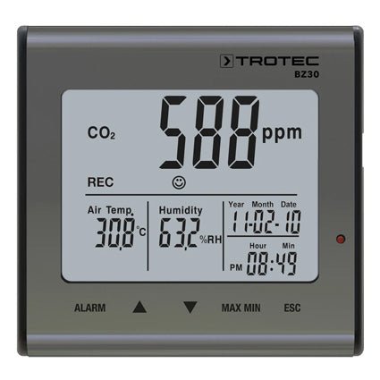 Trotec BZ30 CO2 - Luftqualitätsdatenlogger - ambiento.ch