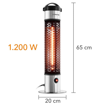 Trotec IRS Terrassen - Stand - Heizstrahler IRS 1200 E - ambiento.ch